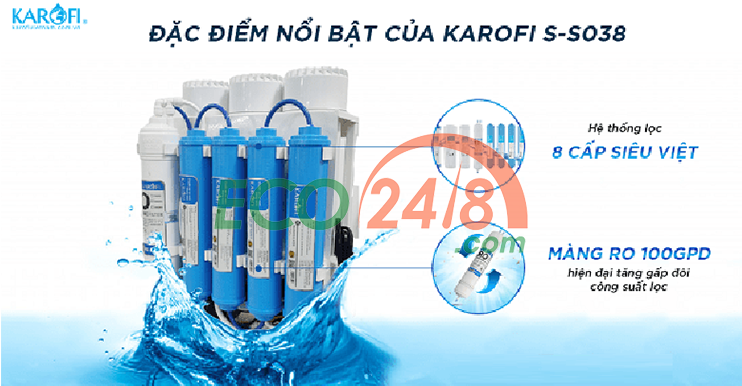 Lý do máy lọc nước Karofi Slim SS 038 được gọi là “máy lọc nước cho mọi gia đình”