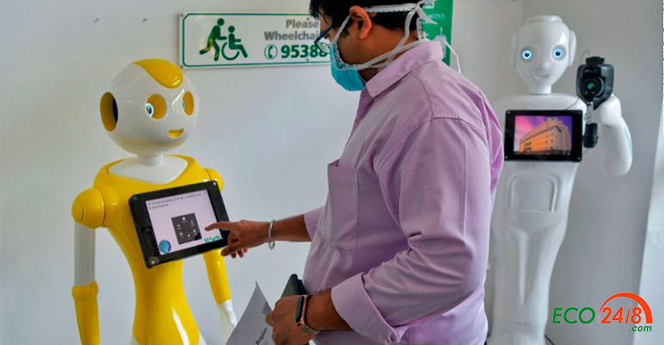Robots ở Ấn Độ đang tham gia vào trận chiến chống lại vi-rút Corona